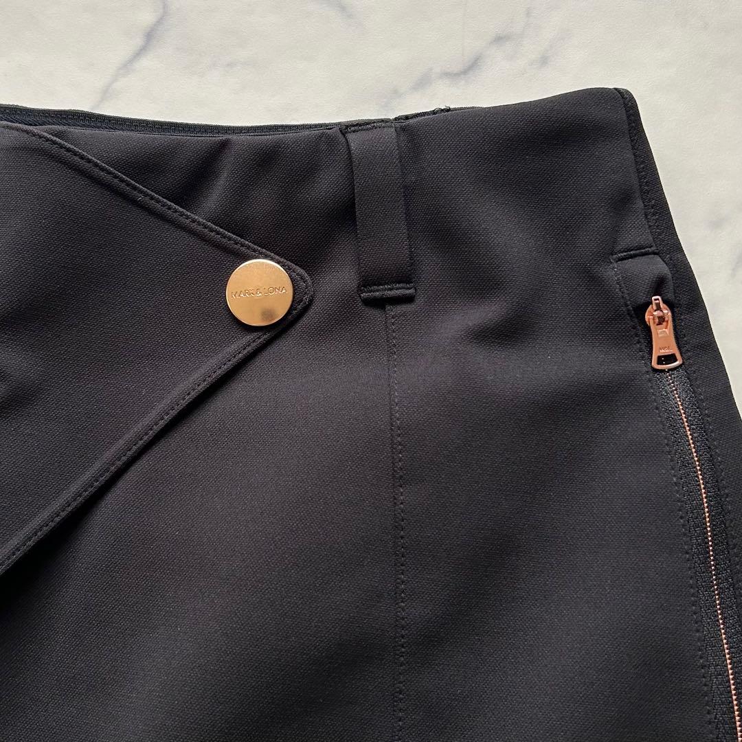 マークアンドロナ 2022年モデル スカート インナー付き コードシリーズ 黒