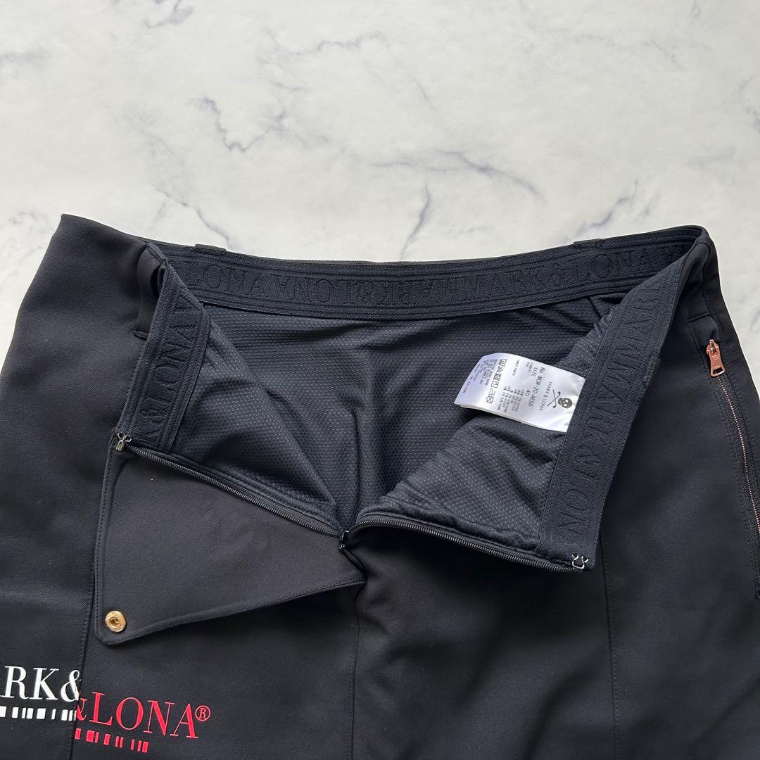 マークアンドロナ 2022年モデル スカート インナー付き コードシリーズ 黒