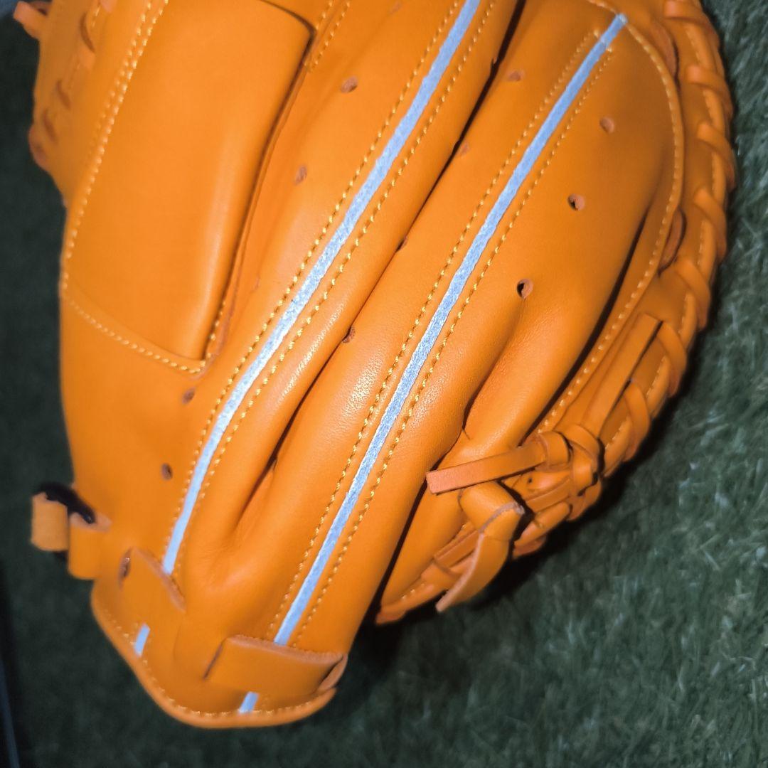 ハタケヤマ 軟式用 キャッチャーミット（左投げ）