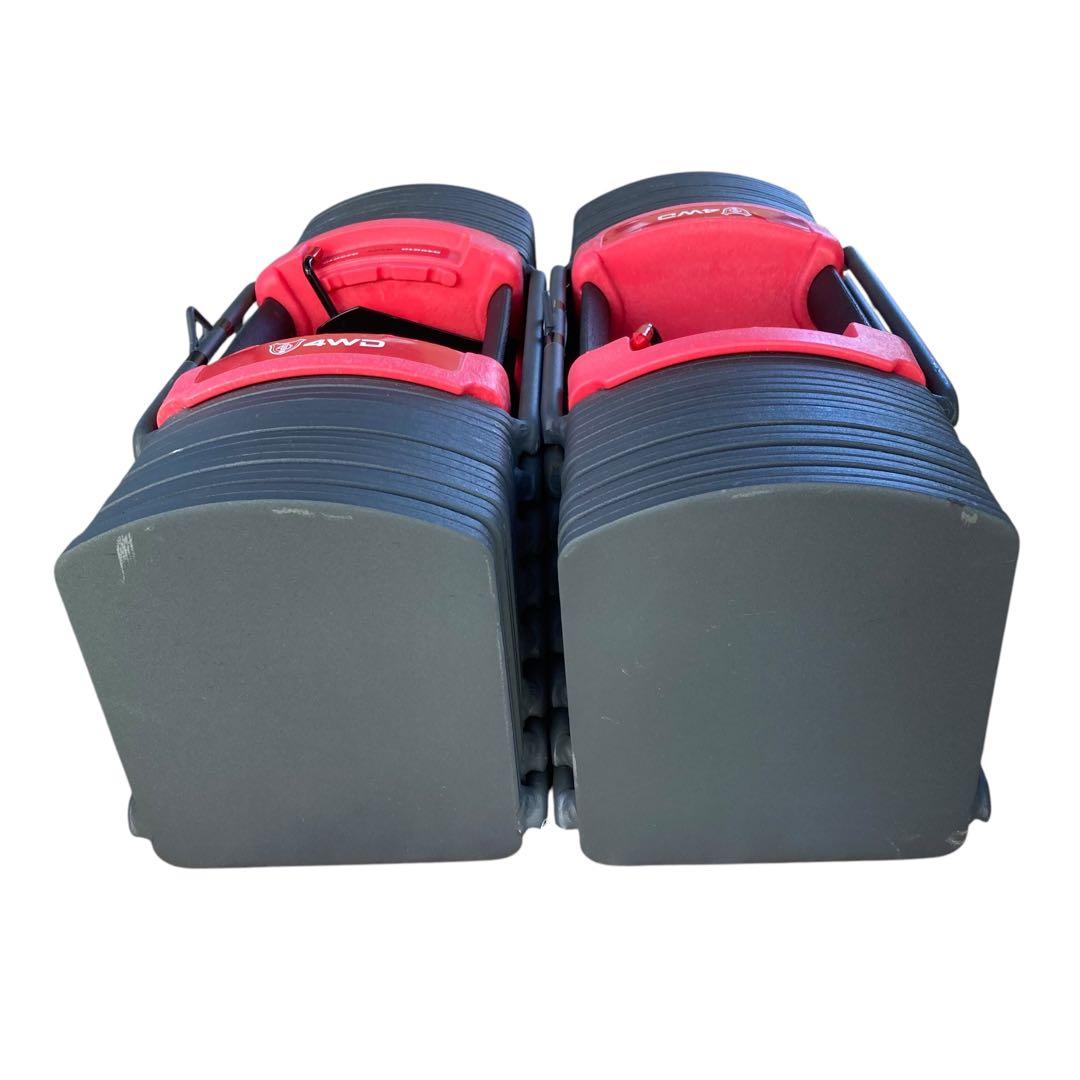 4WD ブロックダンベル 可変式ダンベル 約2.3kg〜41kg 2個セット