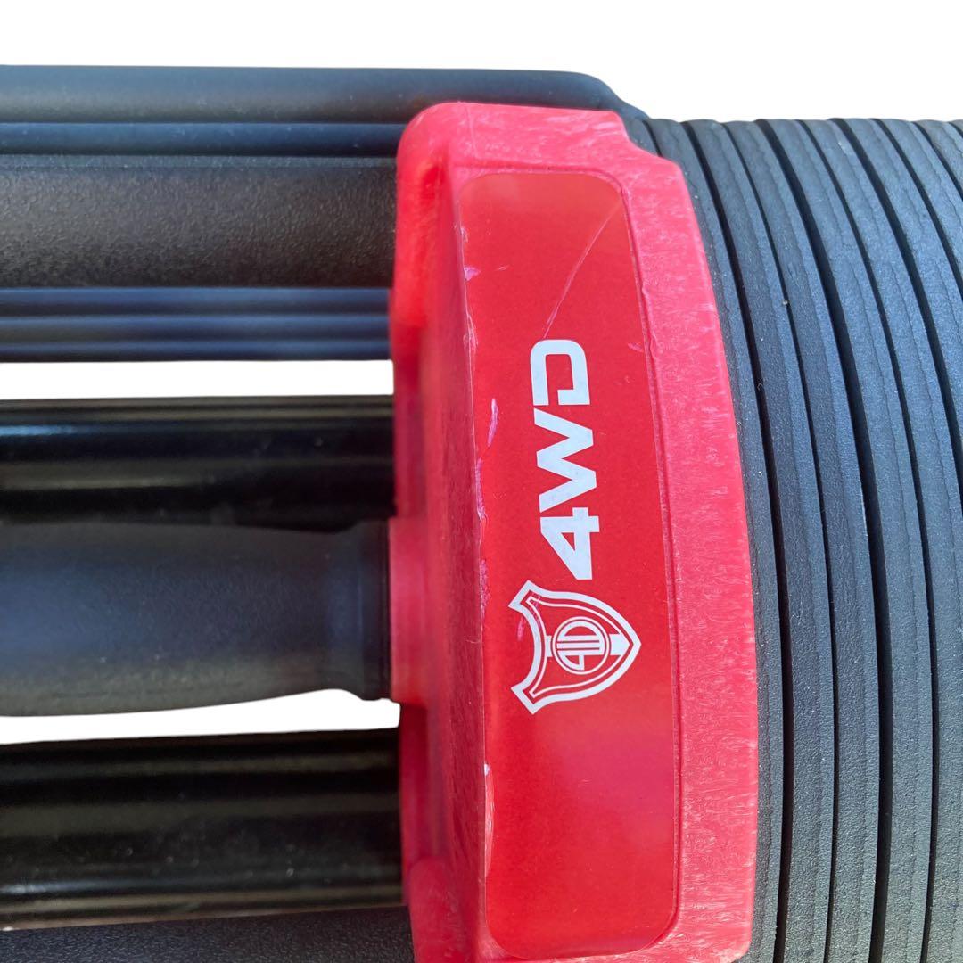 4WD ブロックダンベル 可変式ダンベル 約2.3kg〜41kg 2個セット