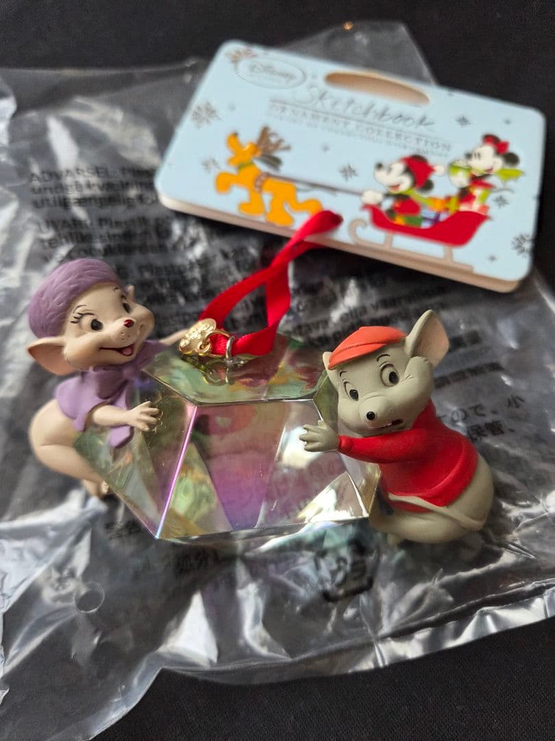 ディズニー　Disney　クリスマス　オーナメント　ビアンカの大冒険