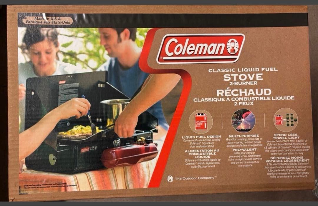 希少品 新品未開封 コールマン ツーバーナー 425