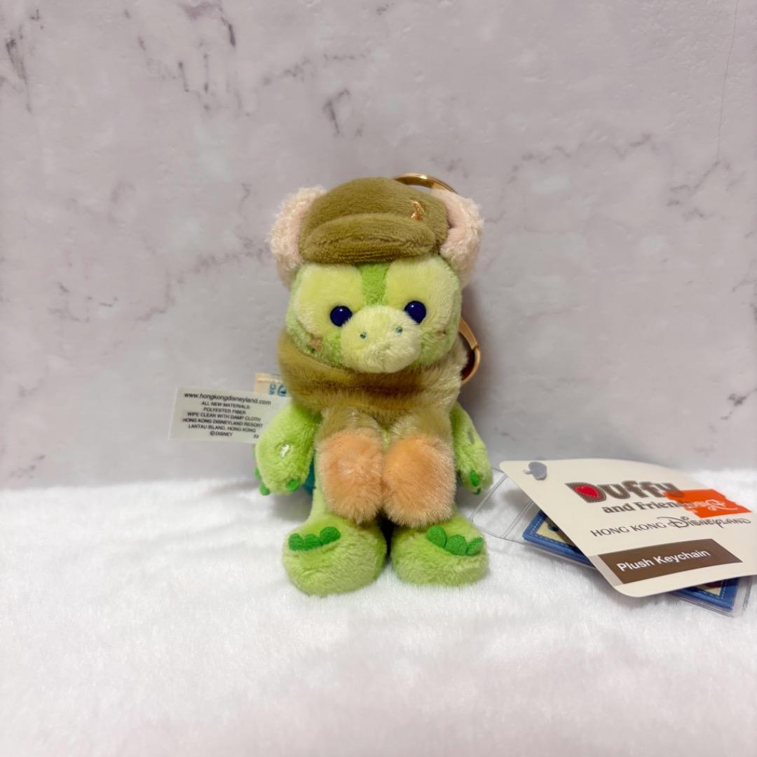 香港ディズニー限定 ダッフィーフレンズ 冬日シリーズ ぬいぐるみキーチェーン