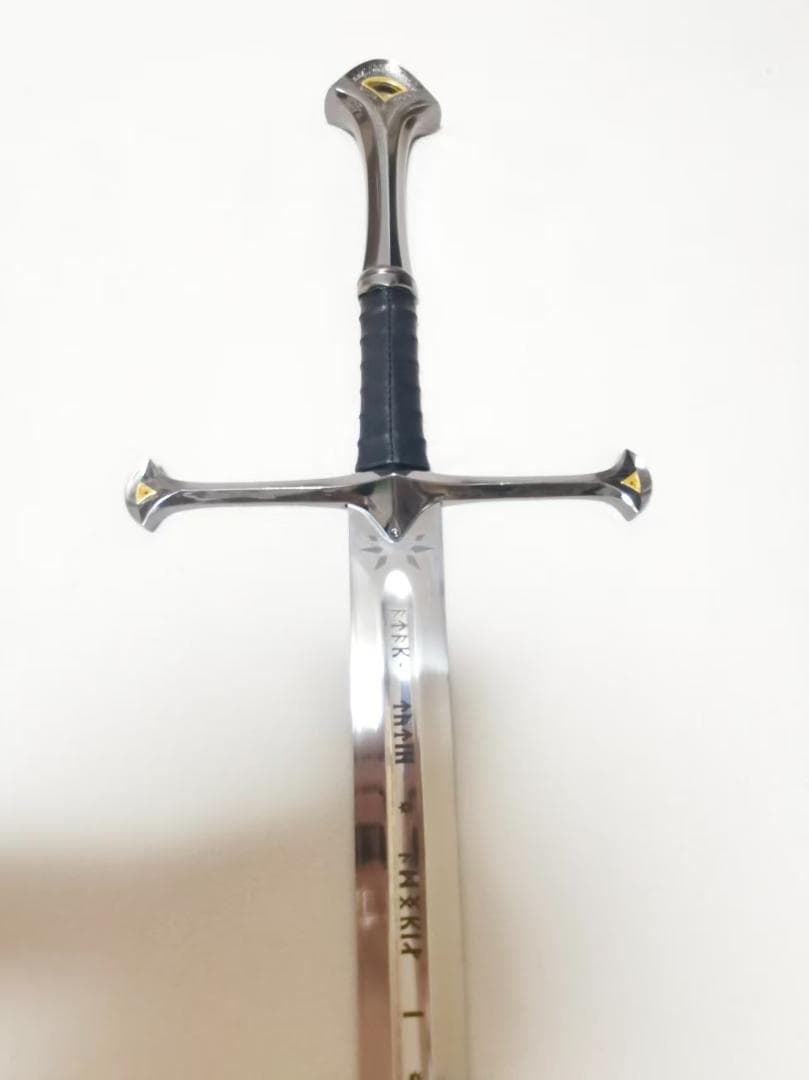 ロード・オブ・ザ・リング アンドゥリル 金属製 模造刀 西洋剣 美術品