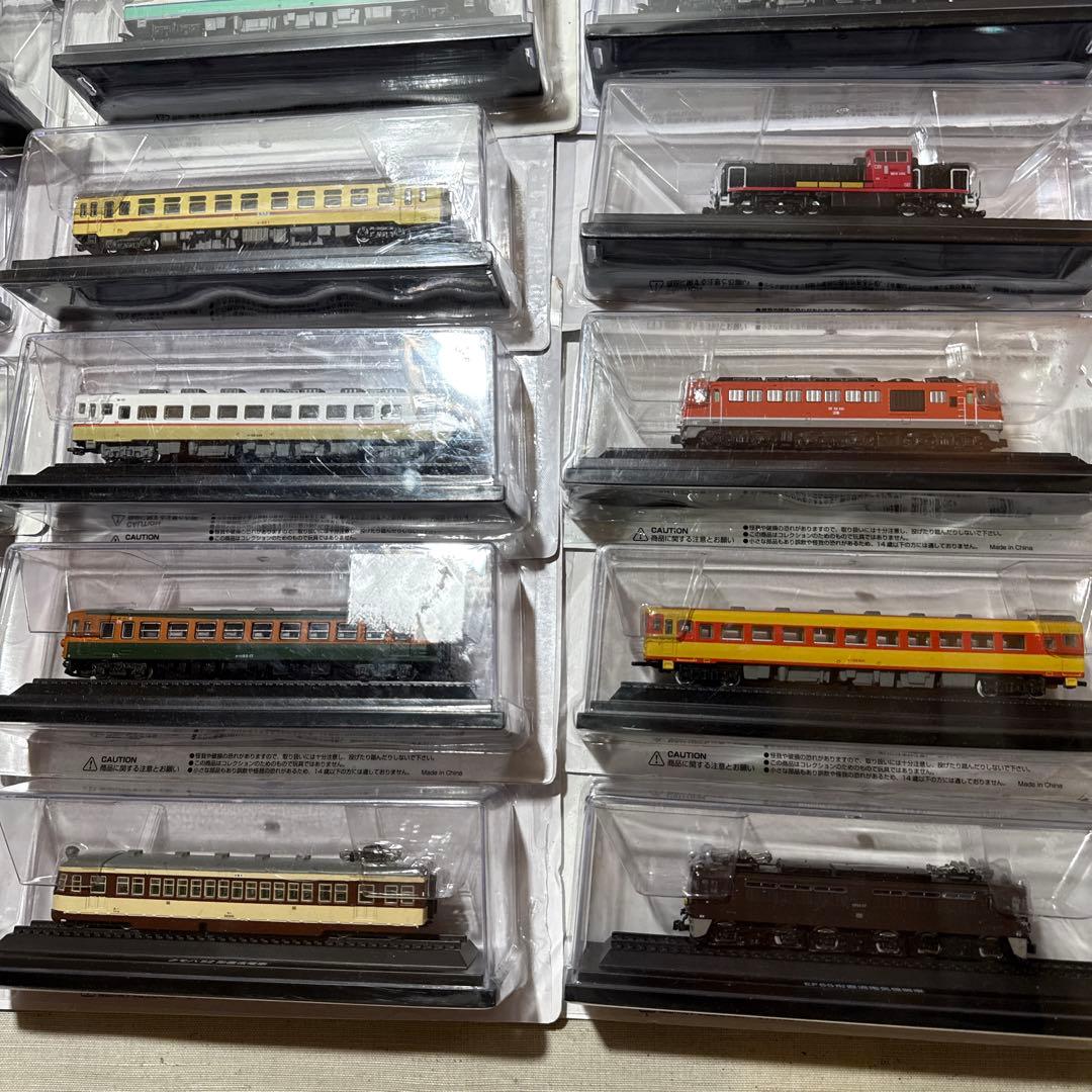 アシェット 国産鉄道コレクション 29両セット まとめ売り 電車 プラモ 模型