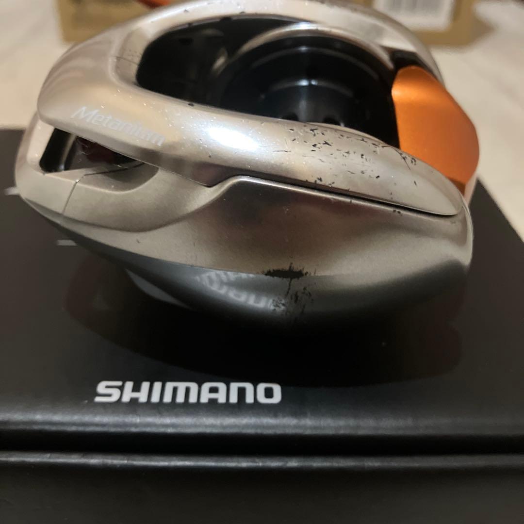 シマノ　16メタニウムMGL 右ハンドル　オレンジカスタム