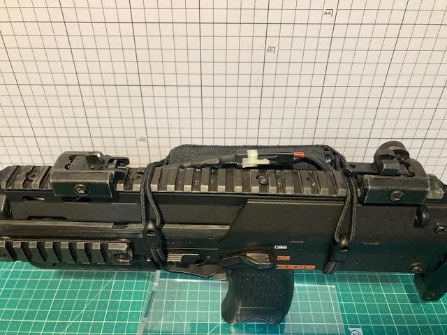 [FET搭載,調整済み] 東京マルイ MP7 リポバッテリー対応外付け仕様
