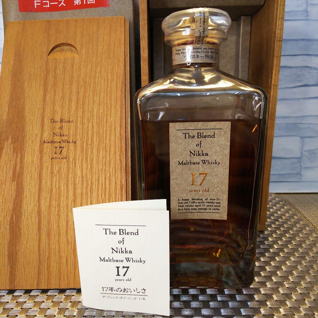 ★ 頒布会限定品　特級 TheBlendof Nikka17years old