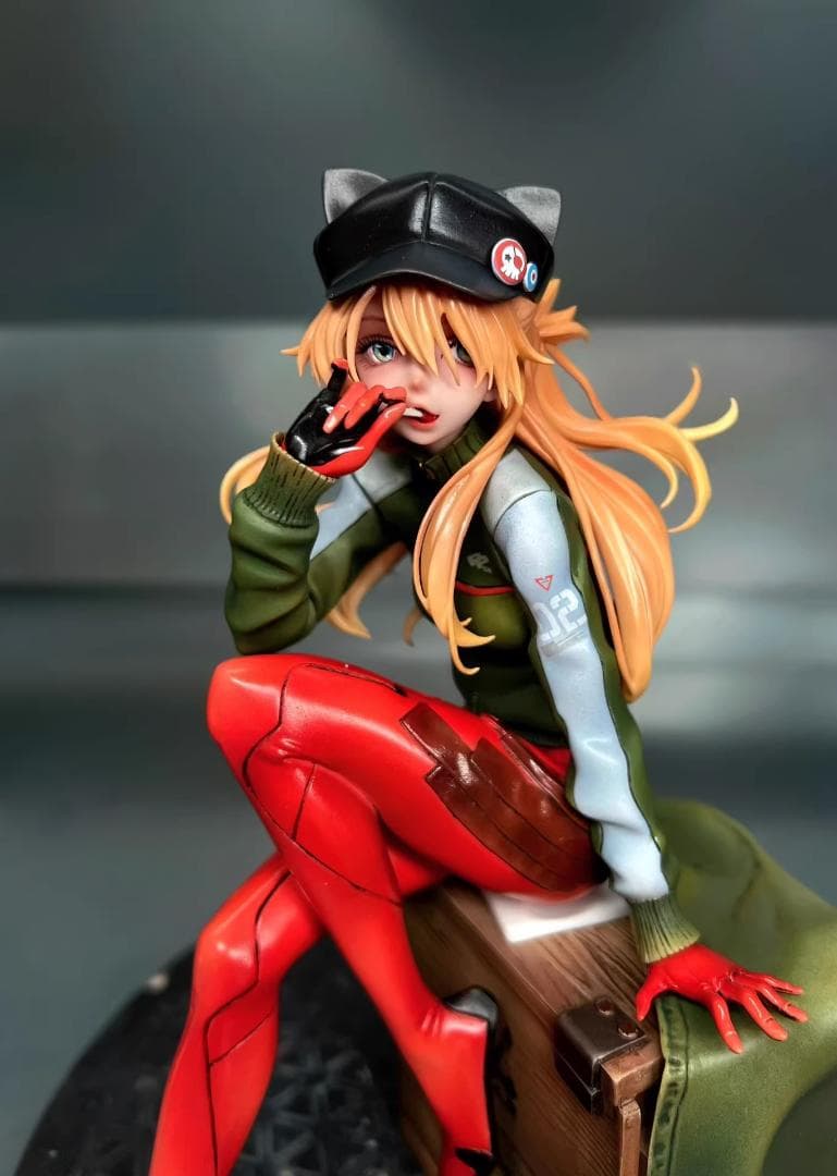 新世纪エヴァンゲリオン アスカ EVA 再塗装 フィギュア