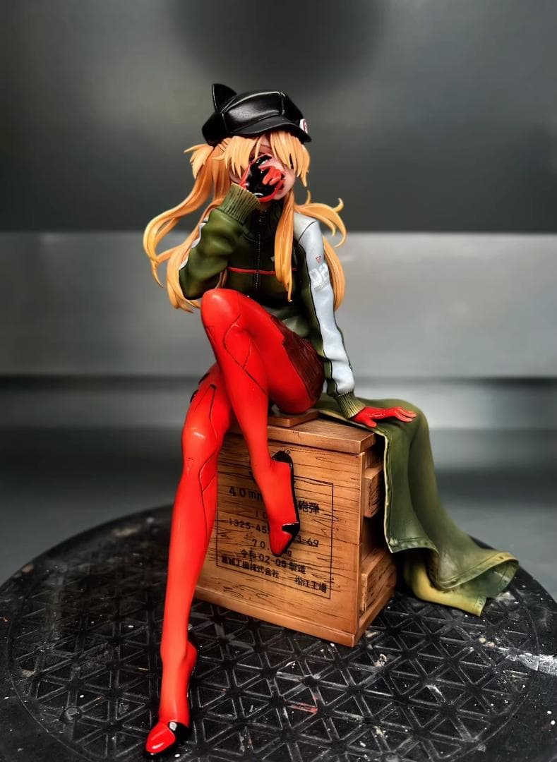 新世纪エヴァンゲリオン アスカ EVA 再塗装 フィギュア