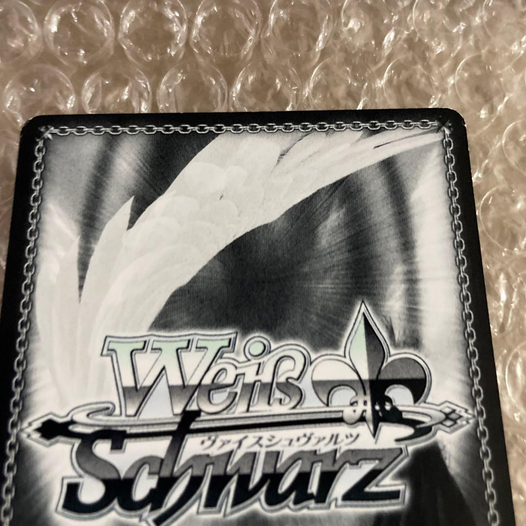 ヴァイスシュバルツ　真剣な面持ち 戦場ヶ原ひたぎ　SP　サイン