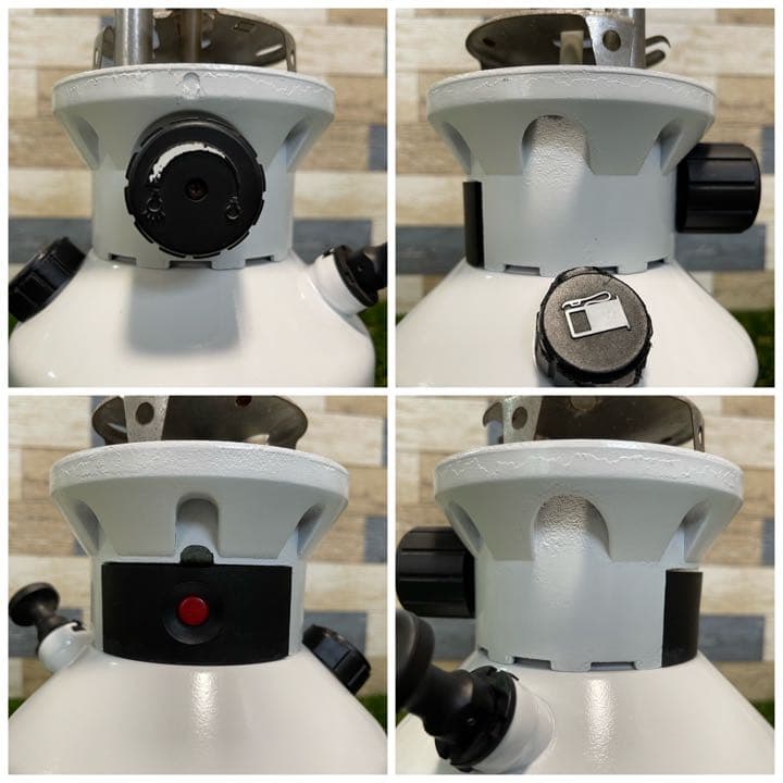 CL28 再塗装◎ 1996/06製造◎ ホワイト ガソリンランタン