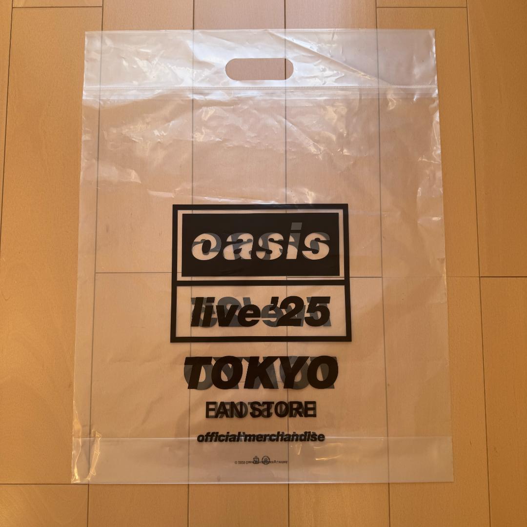 新品 1026 XLサイズ Oasis live25 江戸紫 Tシャツ おまけ付