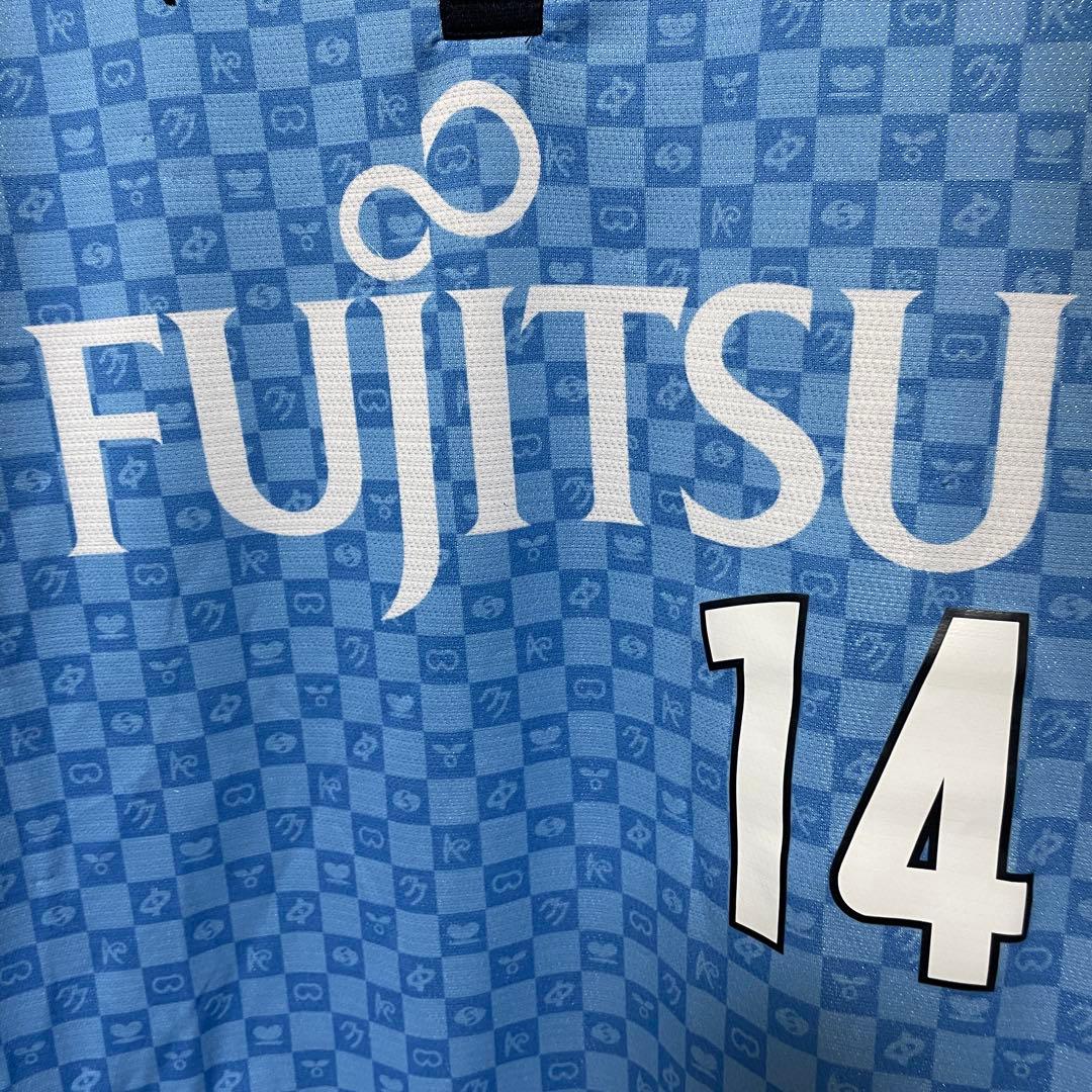 【正規品】川崎フロンターレ　2014 中村憲剛14 ホーム M フルパッチ