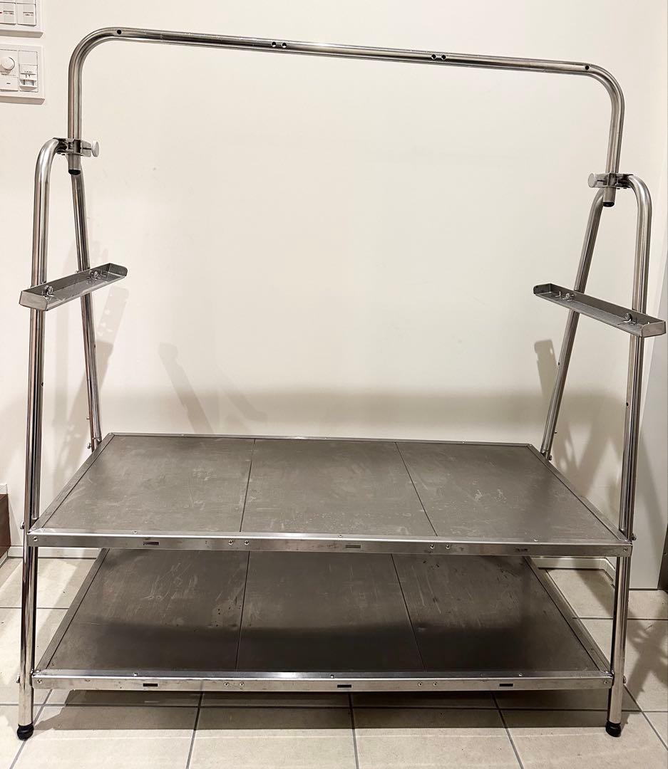 [スノーピーク]peakステンレス製2段キッチンテーブル