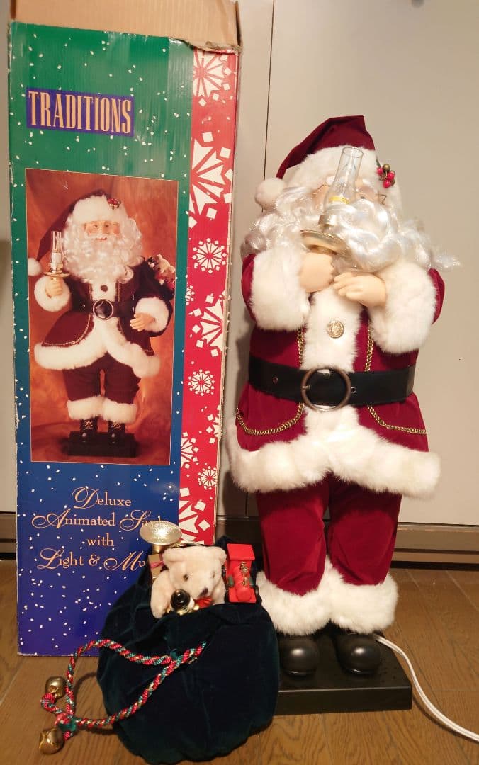 アンティーク　サンタクロース置物人形　ビンテージ