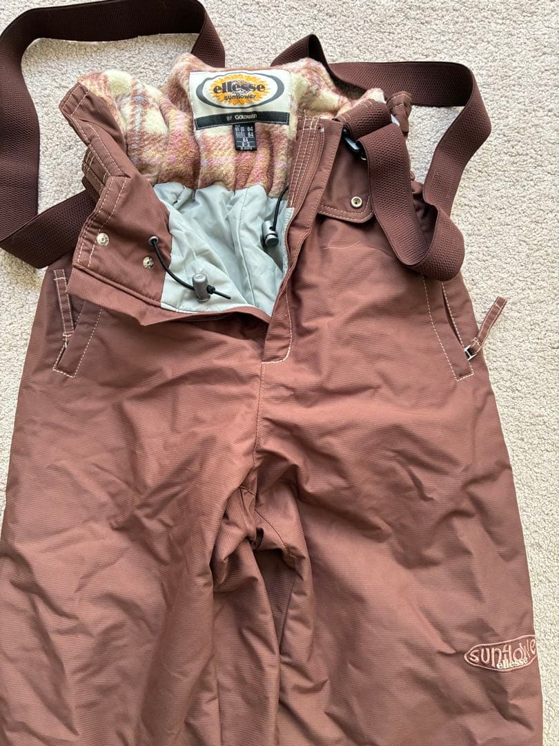 ひよこ　 ellesse スキー・スノボーウェアセット美品