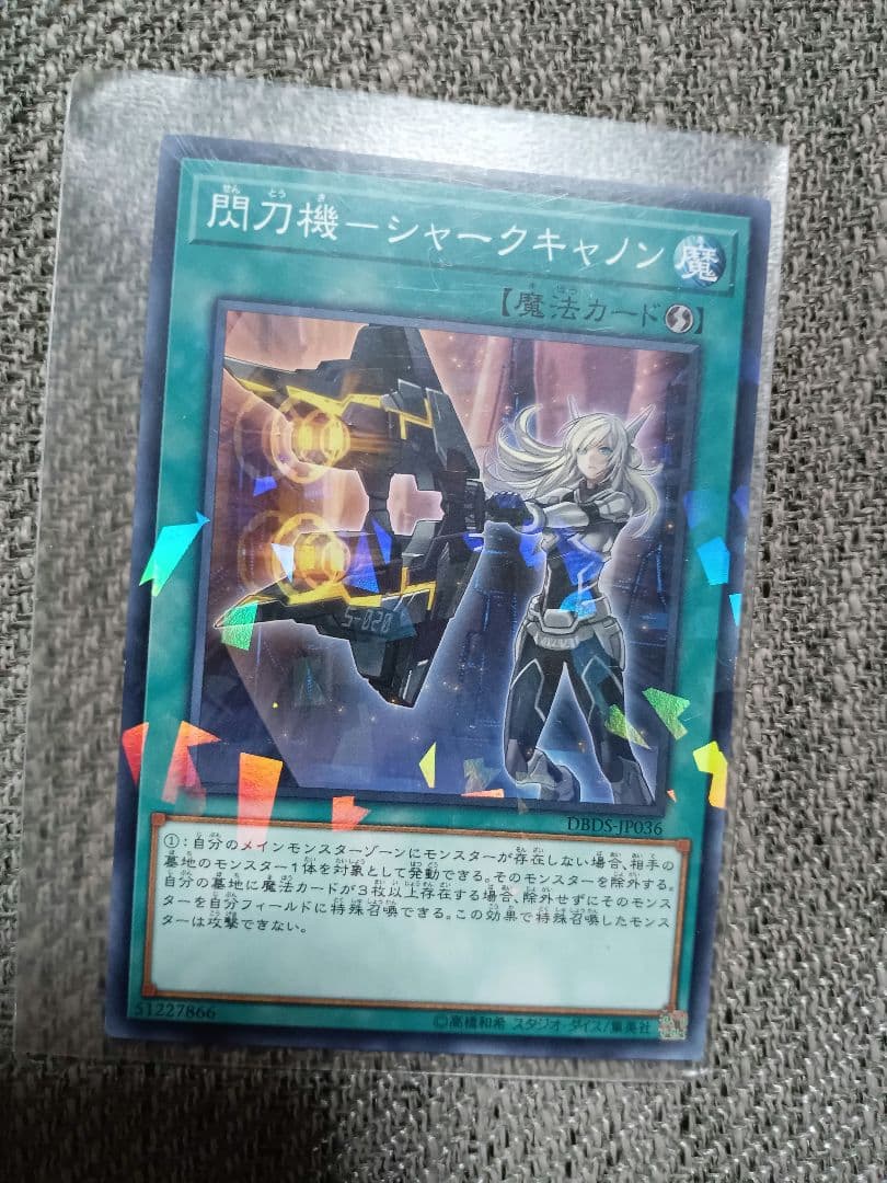 遊戯王OCG シャークキャノン＆ブラックパラディン　2枚セット