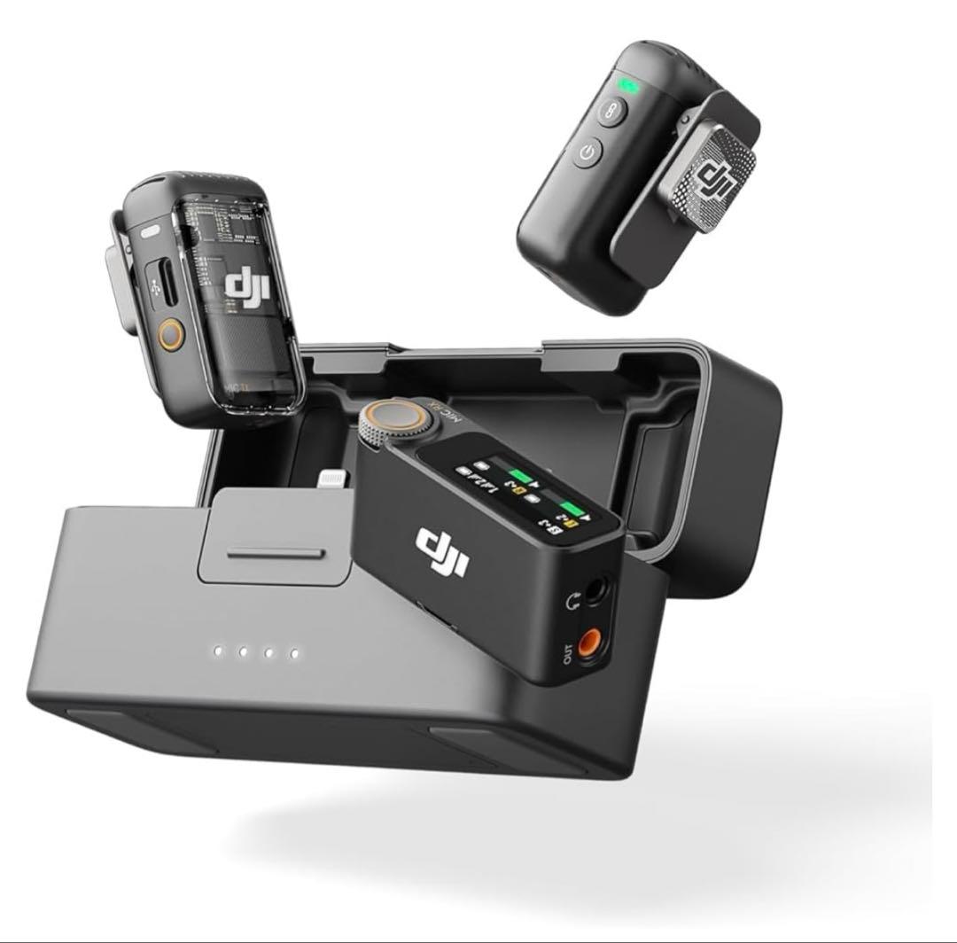 DJI Mic 2 オールインワン型ワイヤレスマイク