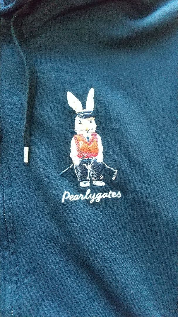 新品未使用 パーリーゲイツ ラビットデザイン パーカー