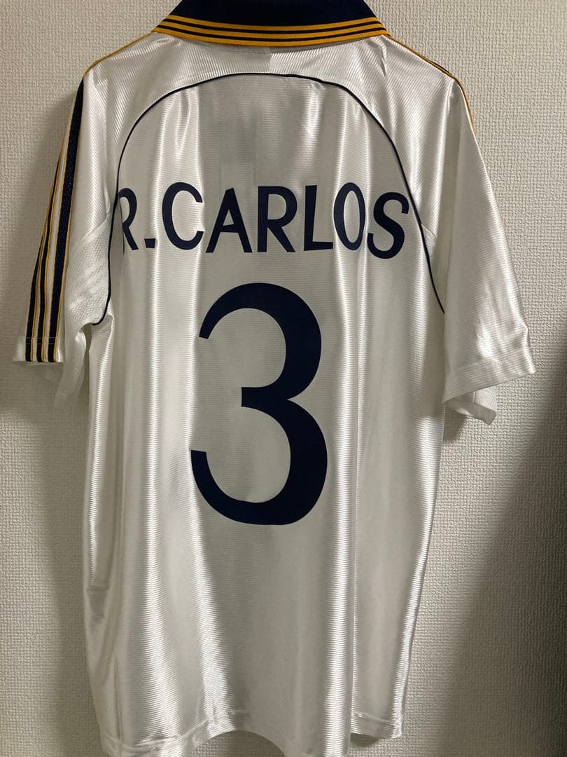 【正規品】レアル・マドリード ロベルト・カルロス3 サッカーシャツ XLサイズ
