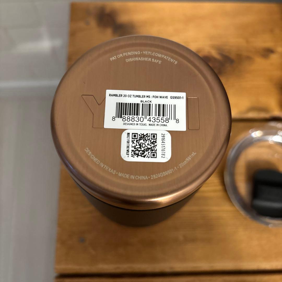 【限定モデル】 日本未発売YETIの20oz（591ml）ステンレスタンブラー