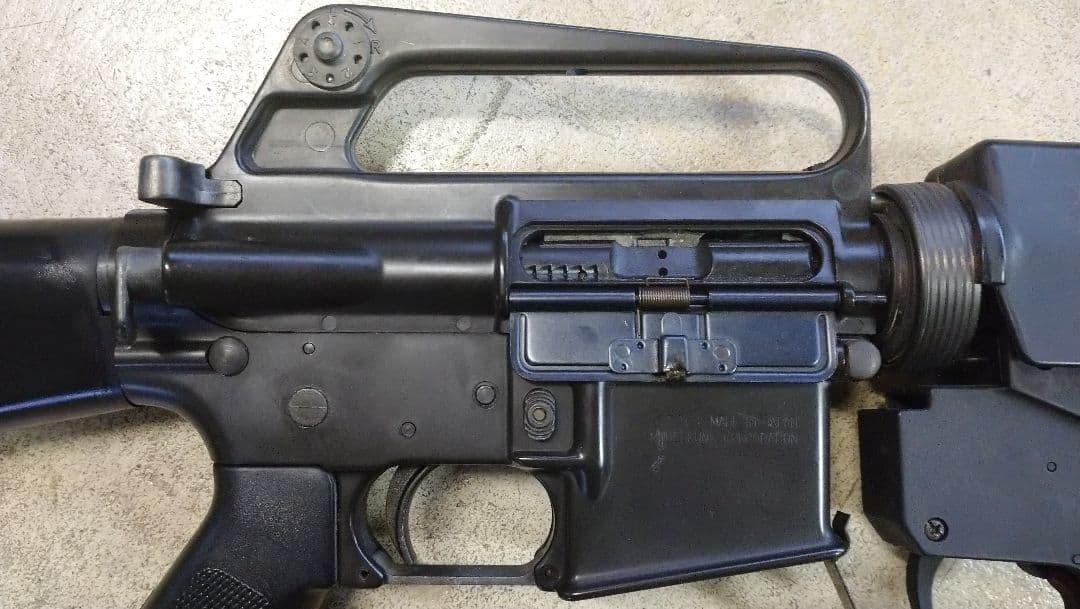 M16小銃 M203擲弾銃 樹脂製モデルガン