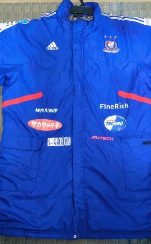 横浜Fマリノス　サッカー　ベンチコート　選手支給品