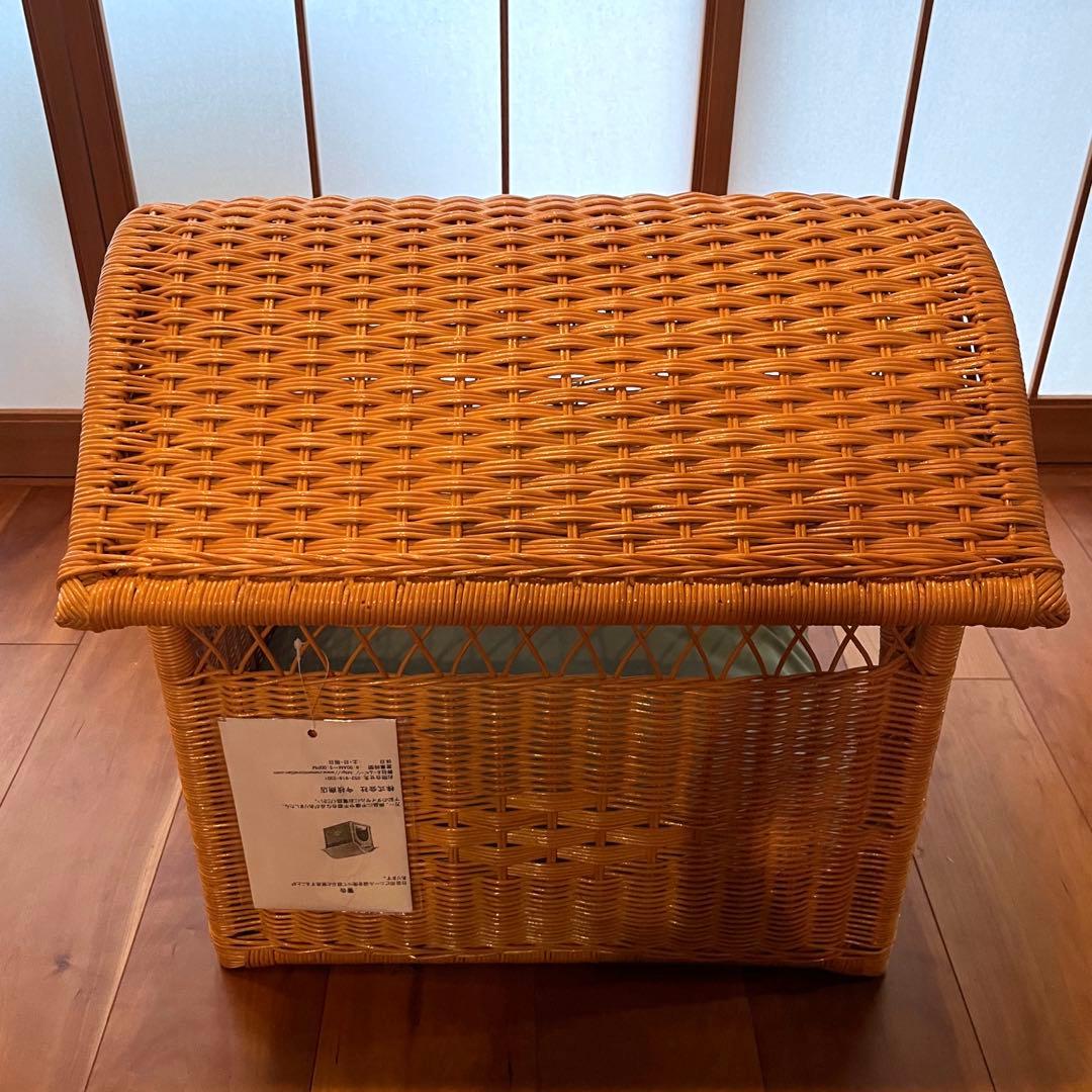 ラタン製　家型ペットハウス　犬小屋　今枝商店