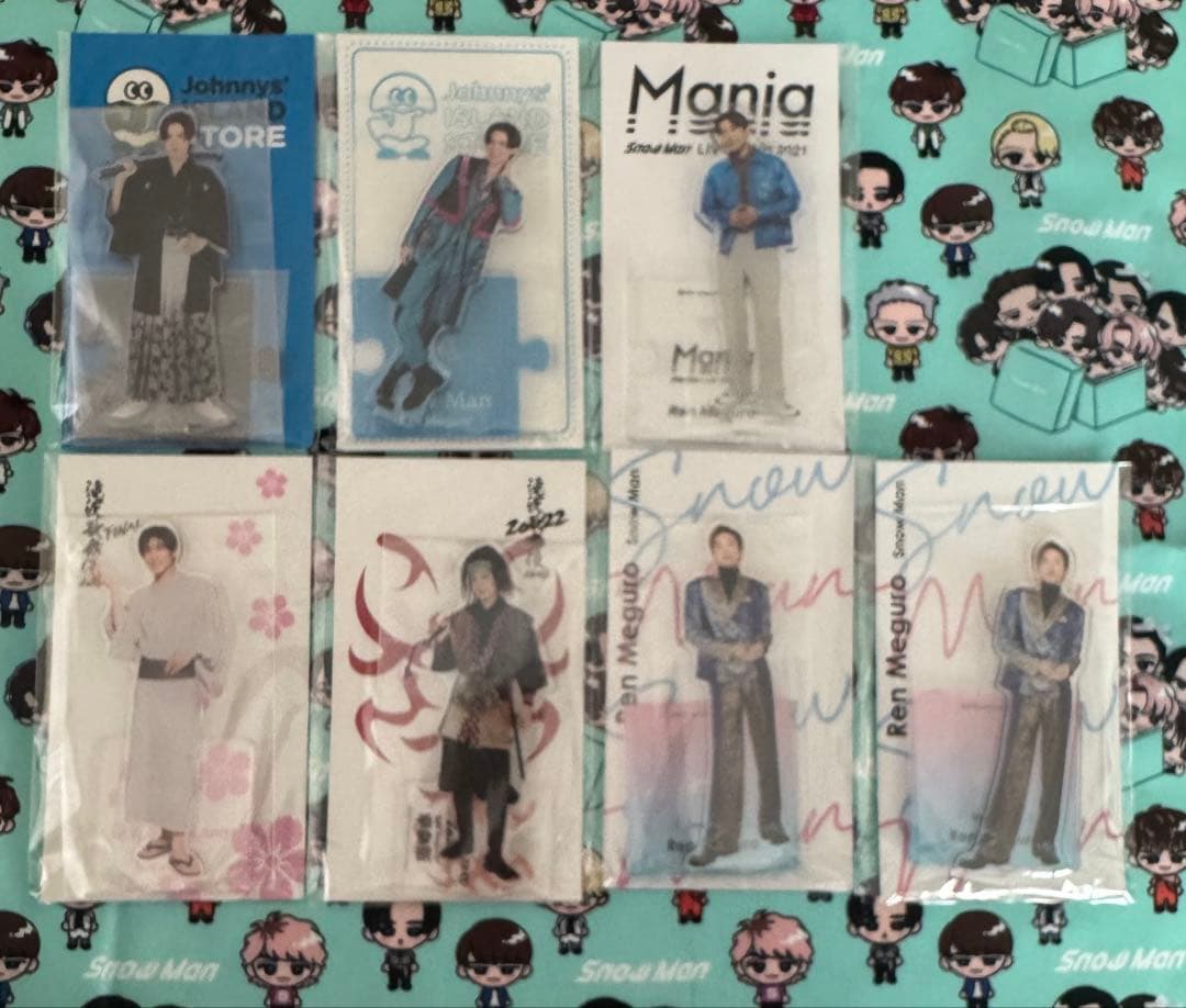  Man 目黒蓮　アクスタ　アクリルスタンド