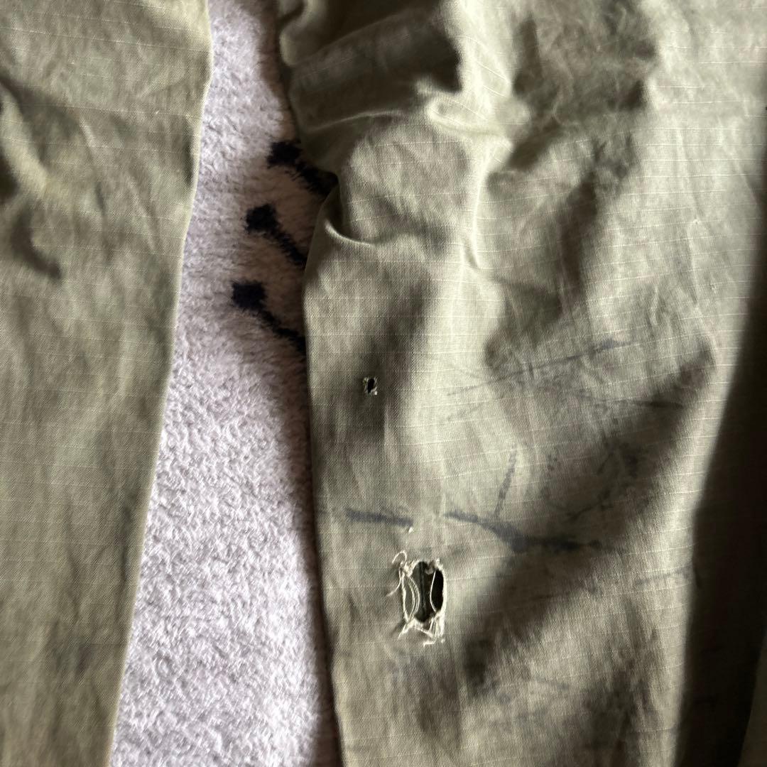 ベトナム戦争 実物使用品ジャングル ファティーグ 4th 米軍放出品