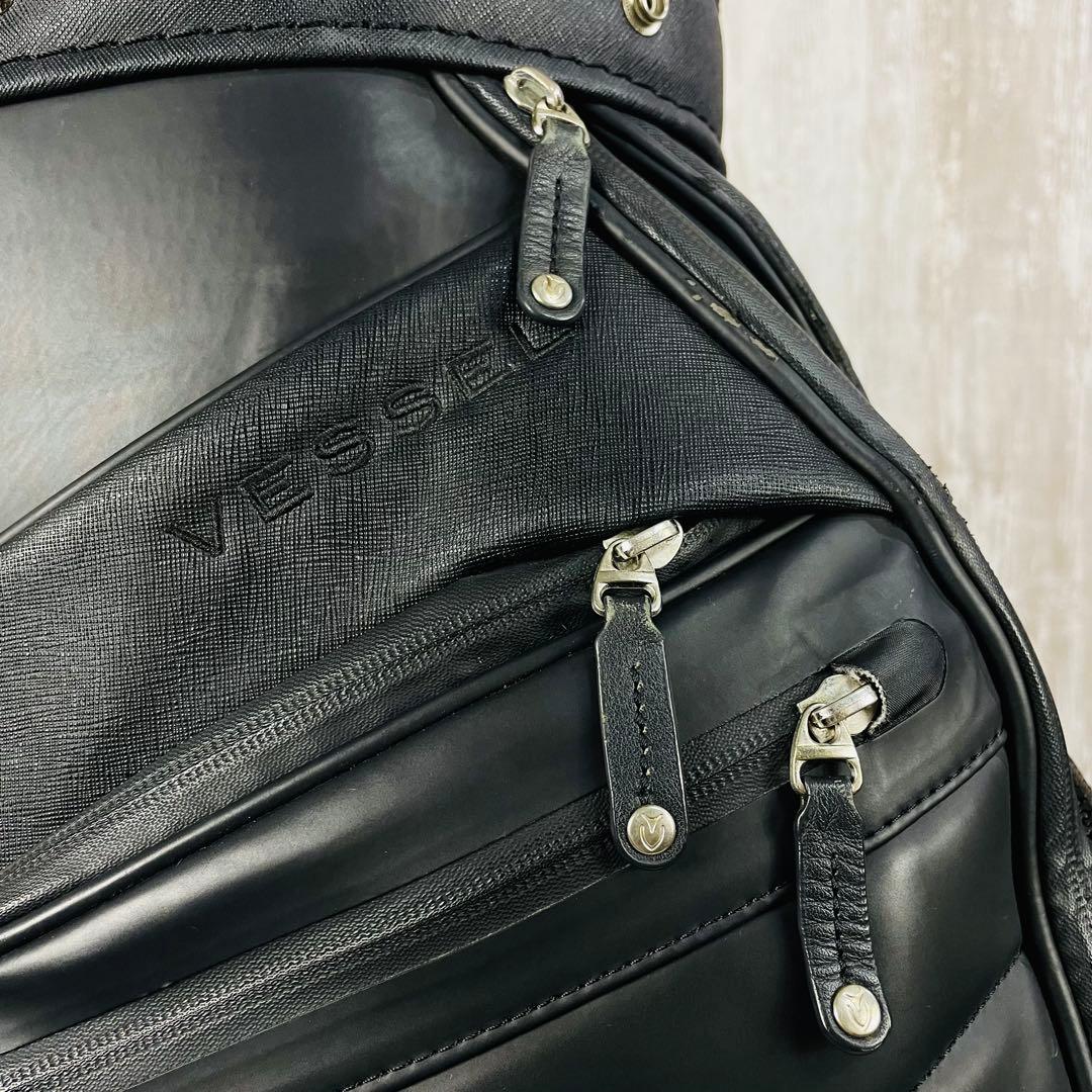 【廃盤品】VESSEL GOLF べゼルゴルフAPX Staff キャディバッグ