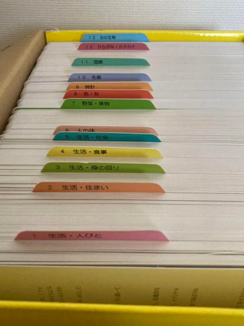 知育　アイ・カード　フラッシュカード　ブックローン