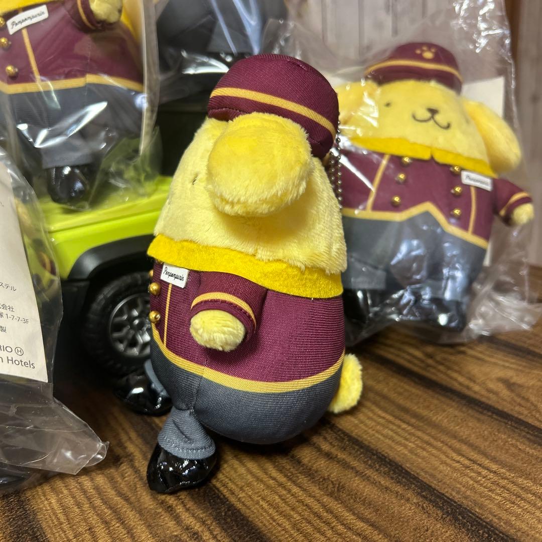 ポムポムプリンぬいぐるみ三井ガーデンホテル限定品６個セット