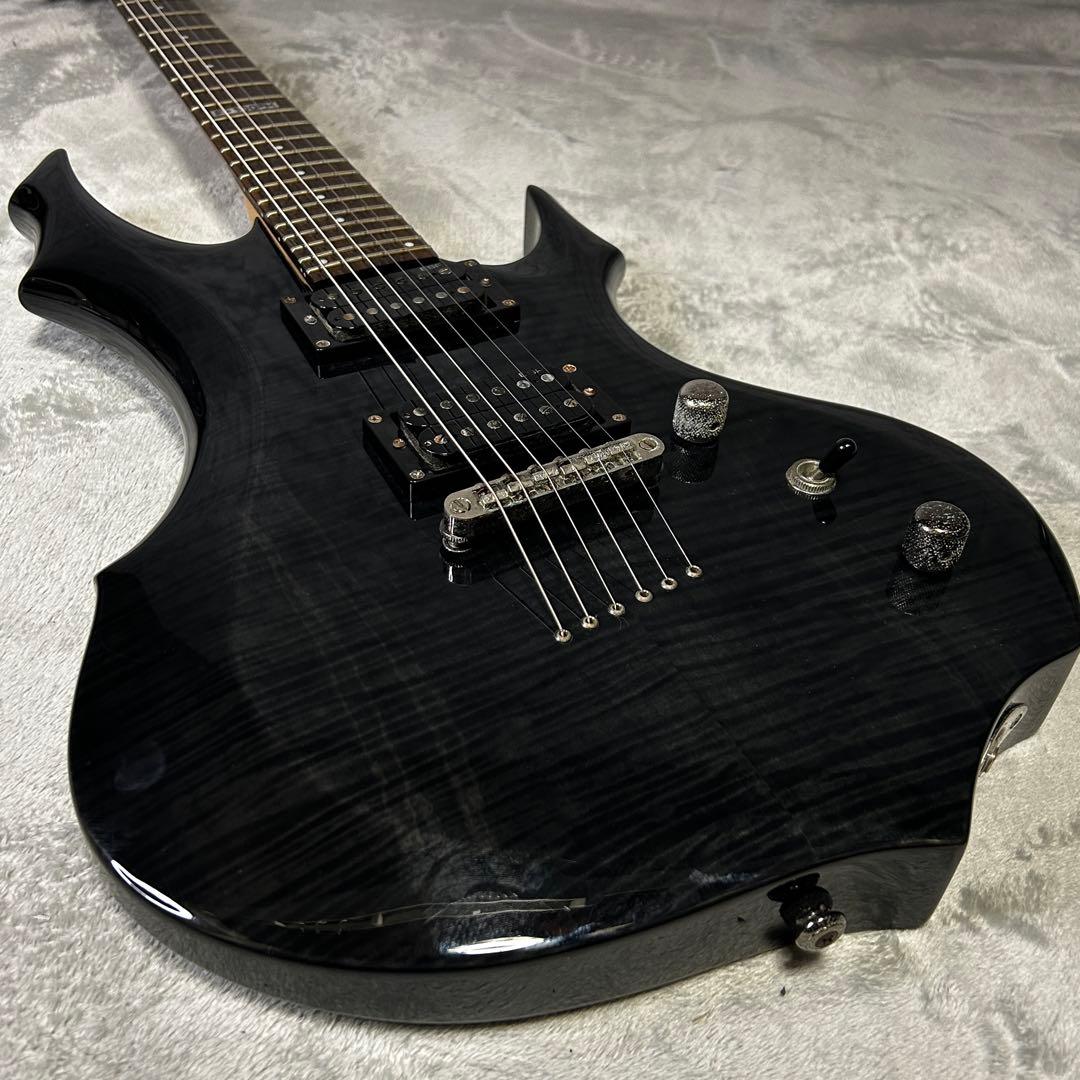 【希少•メンテ済み】 ESP F-100FM 海外展開モデルフレイムメイプル