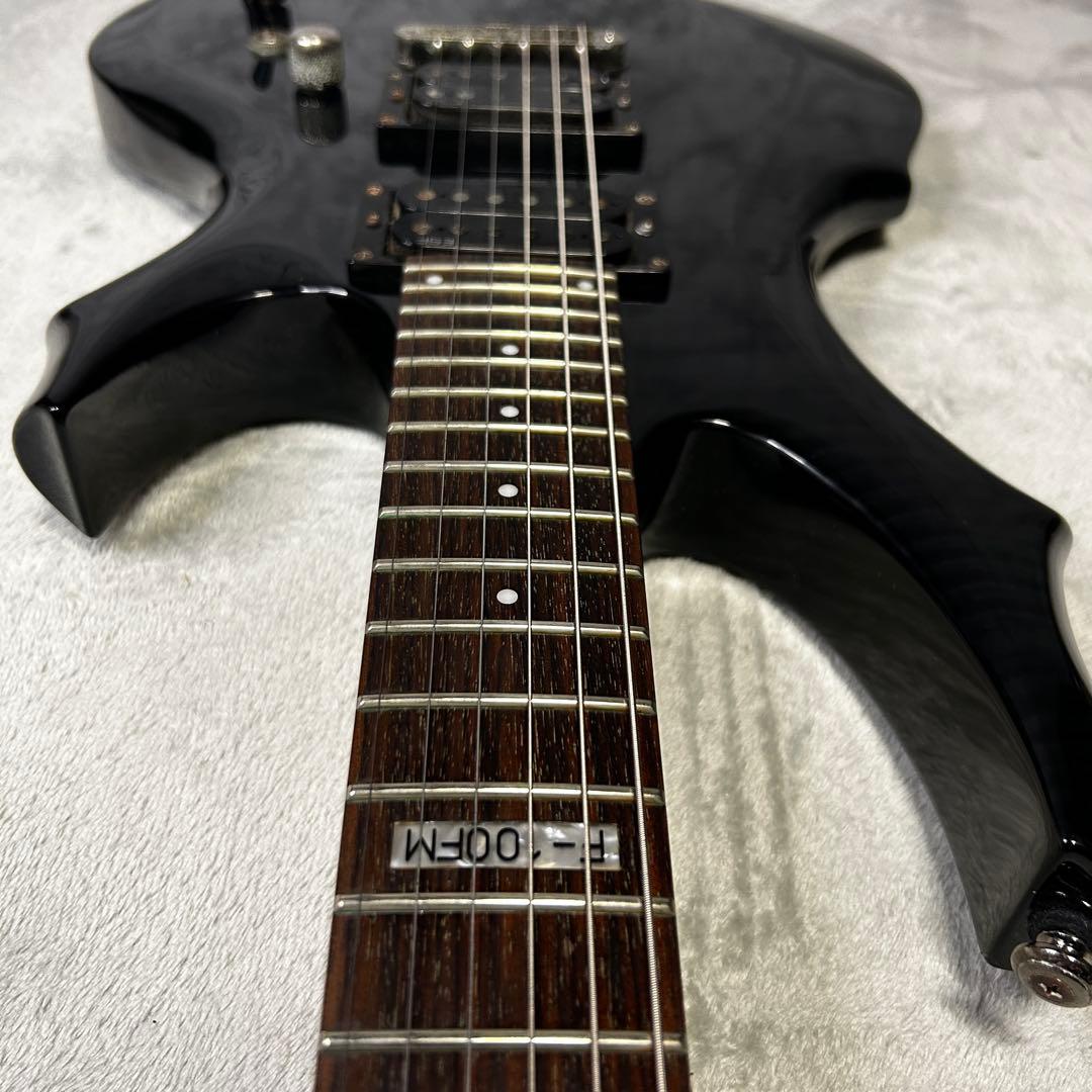 【希少•メンテ済み】 ESP F-100FM 海外展開モデルフレイムメイプル