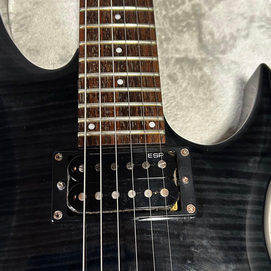 【希少•メンテ済み】 ESP F-100FM 海外展開モデルフレイムメイプル