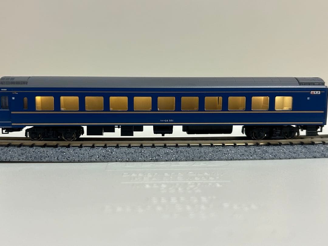 Nゲージ　KATO 10-822 823 24系　寝台特急　あけぼの　フル編成