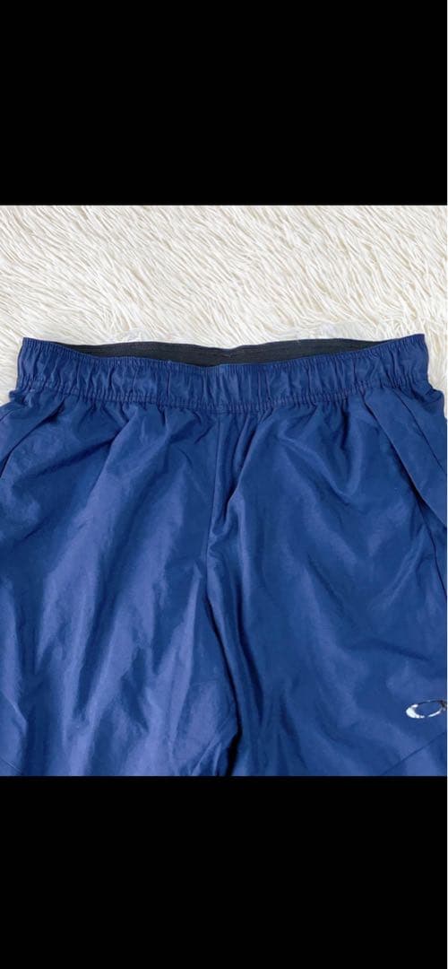 ✨大きめ2XL✨OAKLEY オークリー　セットアップ上下　ビッグロゴ　秋冬　紺