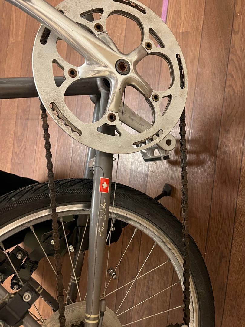 bruno ブルーノ ミニベロ 自転車 グレー