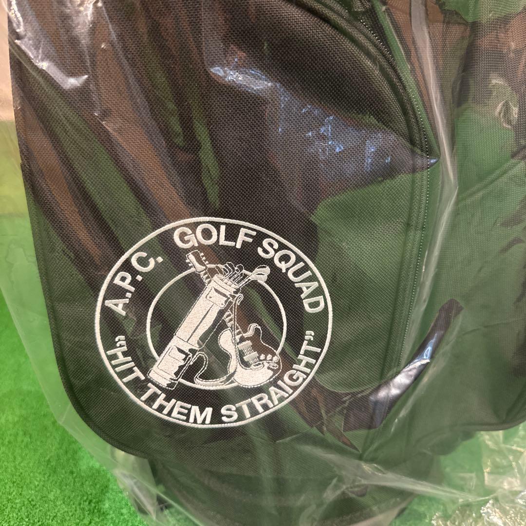 【新品未使用】A.P.C. ブリーフィング　ゴルフバッグ ブラック Fサイズ