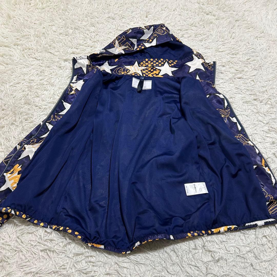 キムタク着用✨美品✨マークアンドロナ ジップパーカー 38 マルチカラー 総柄