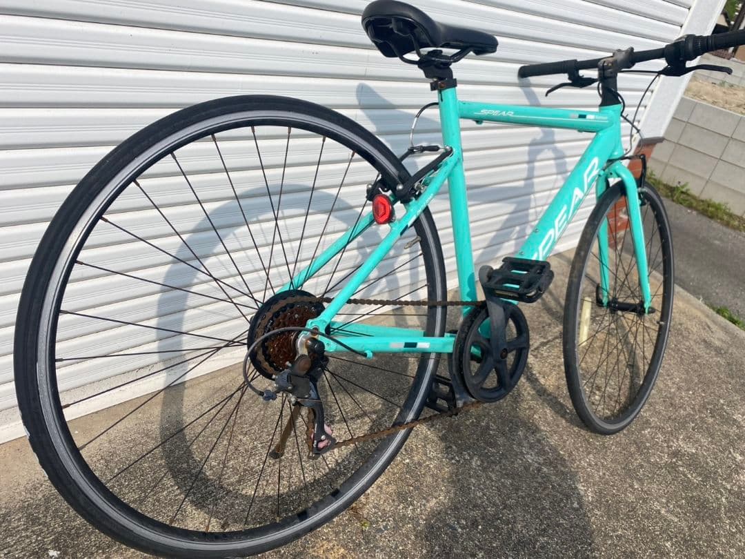 【引き取り限定】SPEAR クロスバイク ミントグリーン