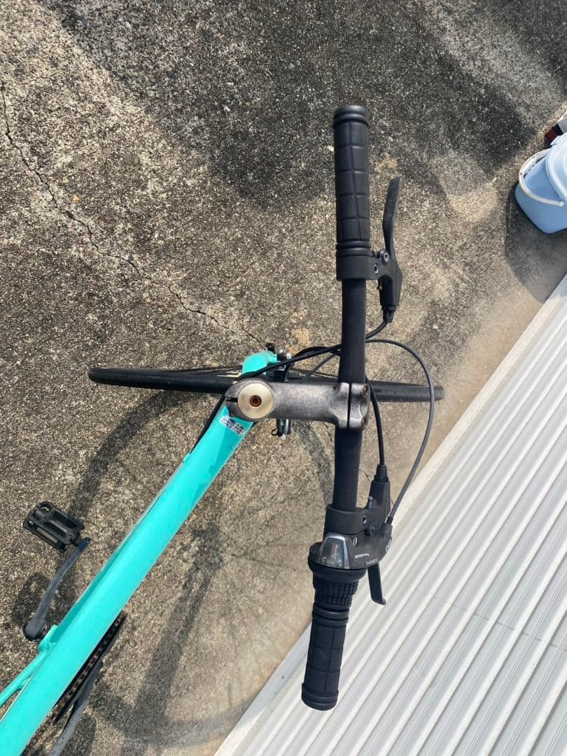 【引き取り限定】SPEAR クロスバイク ミントグリーン