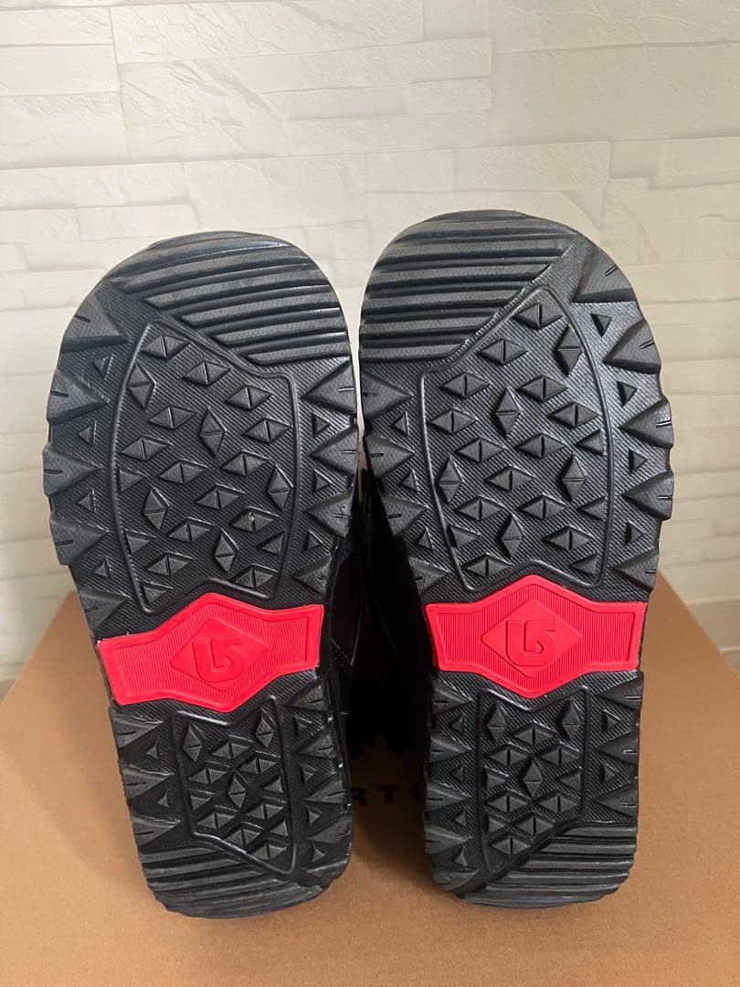 Burton スノーボードブーツ ブラック/レッド