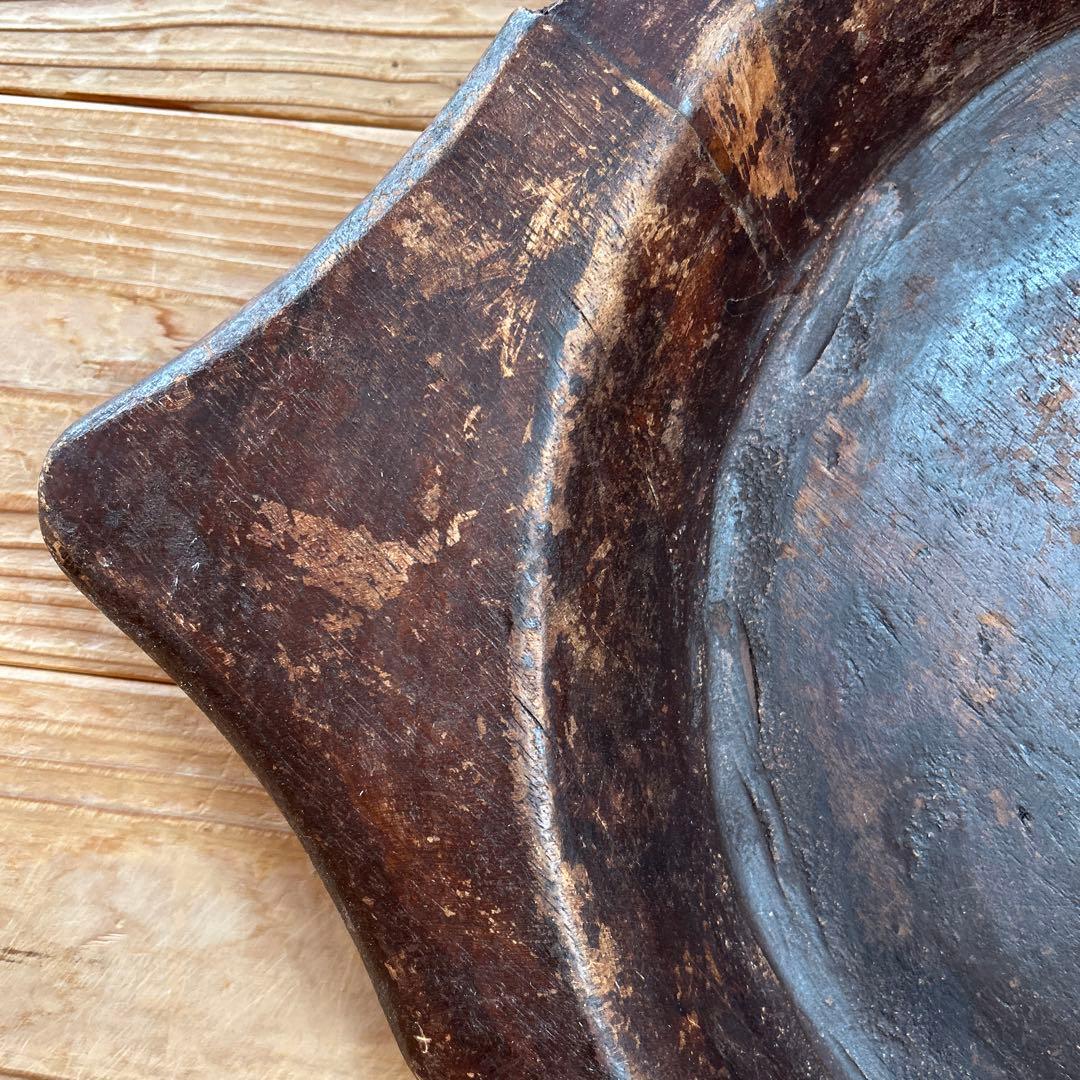 アンティークウッドボウル　アンティークこね鉢