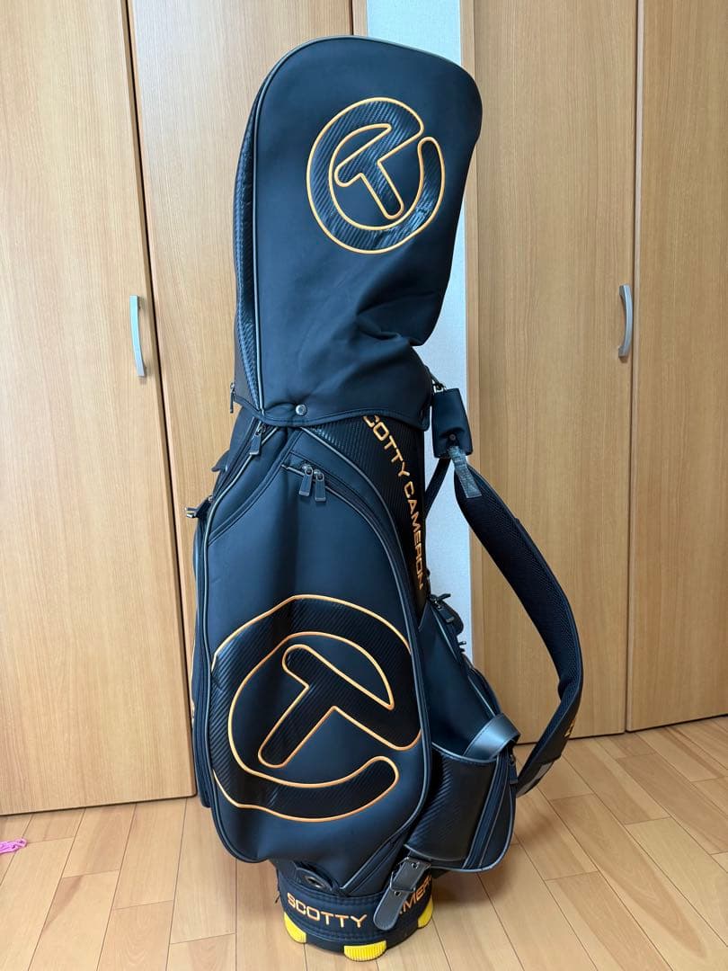 Scotty Cameron キャディバッグ 黒・オレンジ