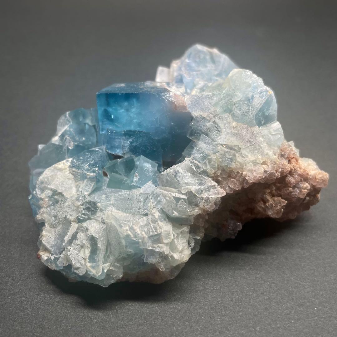 ドイツ産 黒い森 フローライト 蛍石 鉱物標本 原石 ②