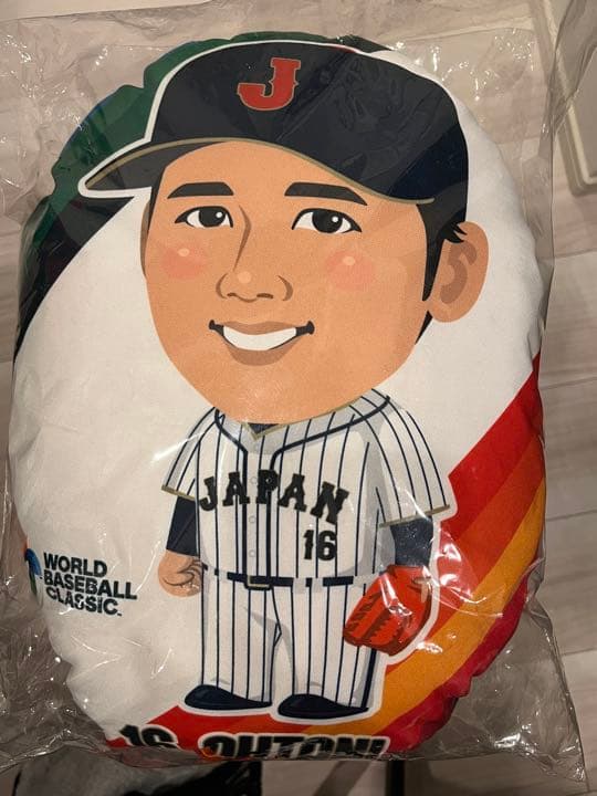 WBC 大谷翔平　クッション　グッズ　新品　ガチャ　レア